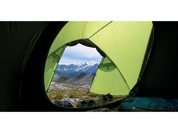 Coleman Pingora 3 BlackOut tält 3 personer 5,5 m² 3,7 kg, grön/grå