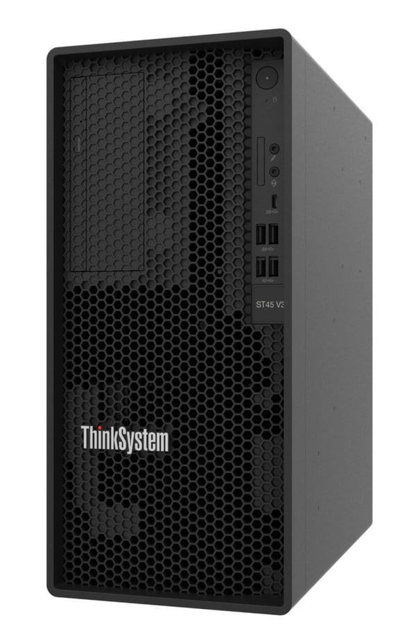 Lenovo ThinkSystem ST45 V3 7DH5 server EPYC 4124P 16 GB 1,92 TB SSD