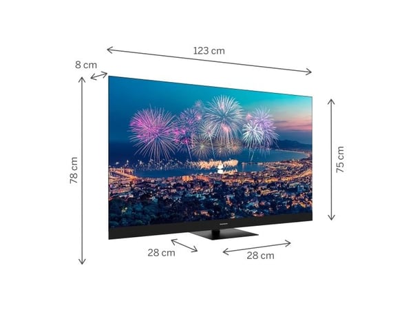 Thomson Q70 Series 55QG6C14 TV 55" QLED 4K Ultra HD, musta