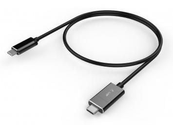 LMP 17466, 3 m, USB C, USB C, Grå