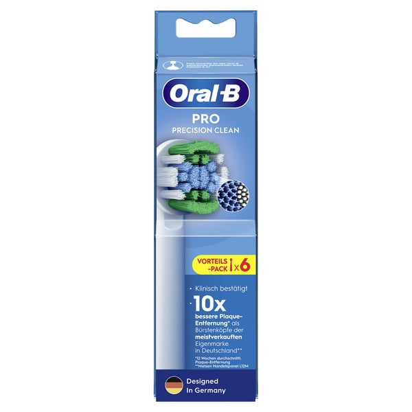 Oral-B Pro Precision Clean vaihtoharjat 6 kpl 860892, valkoinen