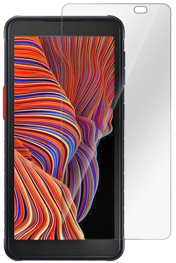 eSTUFF Titan Shield - Skärmskydd för mobiltelefon - glas - transparent - för Samsung Galaxy Xcover 5