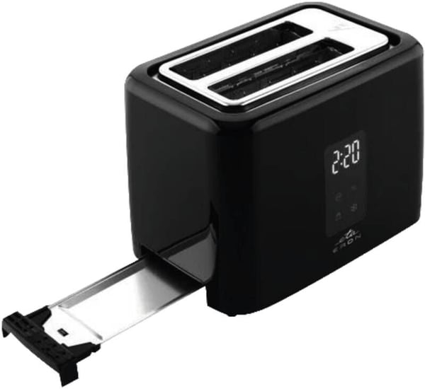 Eta ERON, 2 skiver, Sort, Rustfritt stål, Berøringskontroll, LED, 930 W, 255 mm