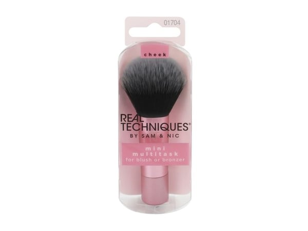 Real Techniques Mini Travel Multitask sminkborste för rouge, bronzer eller highlighter