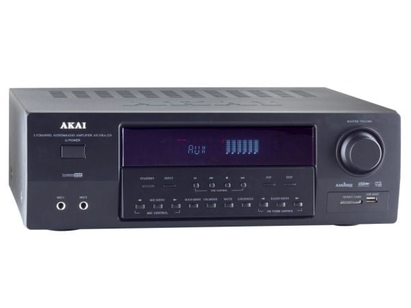 Akai AS110RA-320, 30 W, 5.1 kanaler, Surround, 0,1%, 650 mV, 80 dB