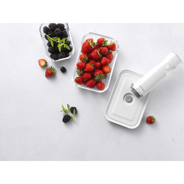 ZWILLING FRESH & SAVE, Laatikko, Suorakulmainen, Harmaa, Läpinäkyvä, Lasi, 180 °C, -20 - 180 °C