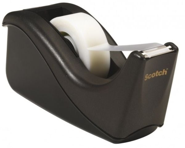 Scotch C60-BK, 1,91 cm, 38,1 m, Sort, 1 stykker, 1 stykker