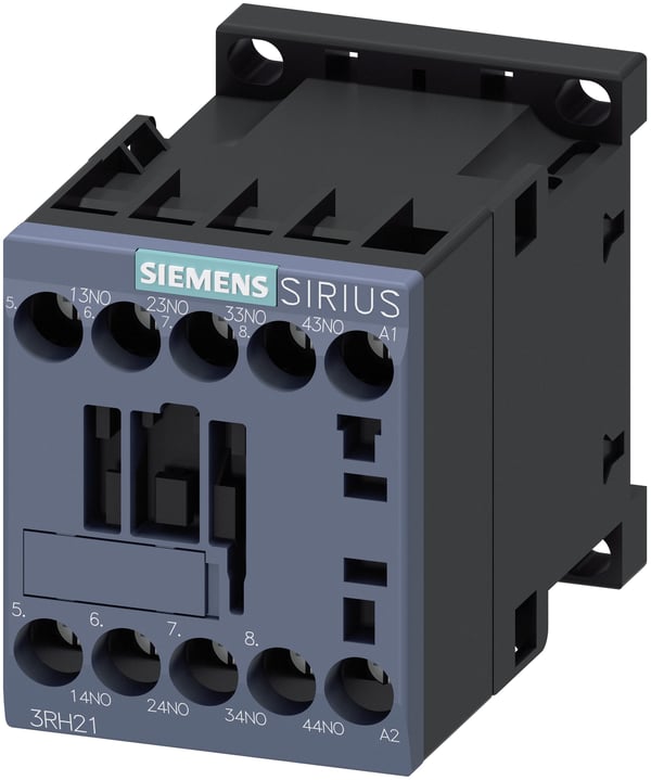 Siemens 3RH2140-1AK20 apukytkin, 1 kpl, 50 mm, 61,5 mm, 77,5 mm, 236 g