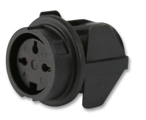 Amphenol T 3437 000, 5 A, 300 V, 7P, sauva, IP40