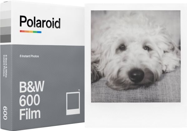 Polaroid - Mustavalkoinen pikafilmi - 600 - ASA 640 - 8 laukausta