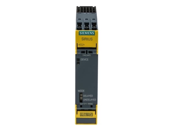 SIEMENS SIRIUS -turvareleen jatkoyksikkö 4RO, jossa on releen aktivoima piiri 4 NO 1 NC US = 24 V DC ruuvi