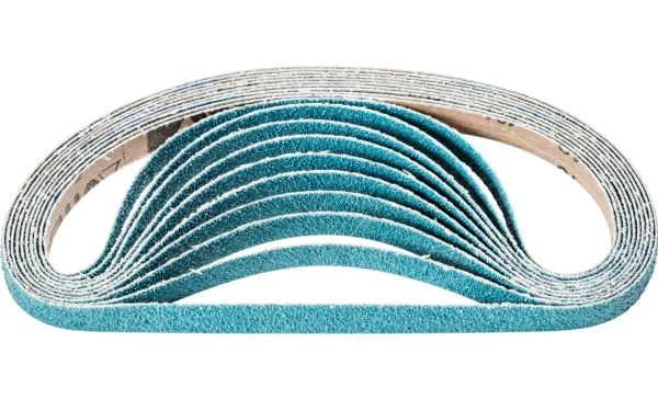 PFERD 45009104, Slipebelte, Blå, 520 mm, 12 mm, 100 stykker