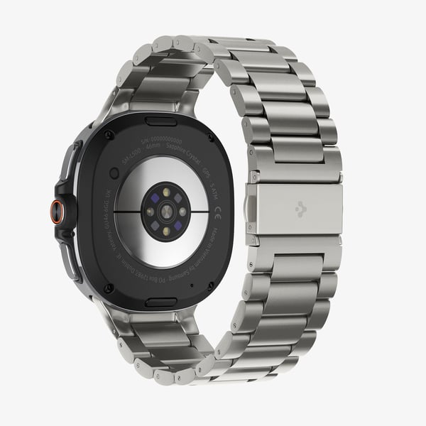 Spigen Modern Fit Titanium, Band, Smartwatch, Metallisk, Samsung, Galaxy Watch 8 (40mm), Rostfritt stål