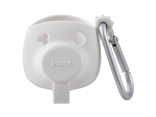 Deklas - Fujifilm INSTAX PAL silikon skyddsfodral 60 mm x 60 mm x 60 mm mjölkvitt