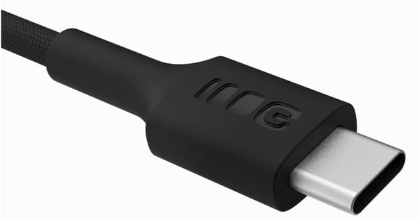 Green Cell PowerStream - USB-kabel - USB-C (100W PD) (hann) til USB-C (100W PD) (hann) - 1.2 m - flettet - panther black