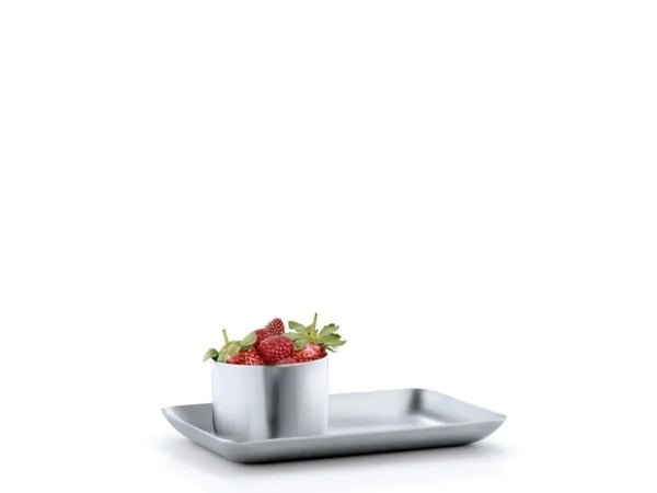 Blomus BASIC, Suorakulmio, Ruostumaton teräs, Ruostumaton teräs, Flöz Industrie Design, 100 mm, 170 mm