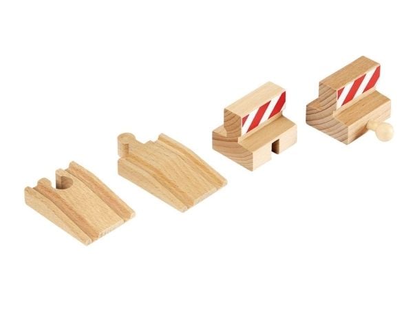 BRIO 33385 Ramp och stoppskenor