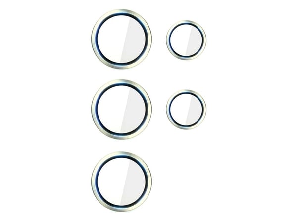 3MK Lens Protection Pro, Samsung, Galaxy S24 Ultra, naarmuuntumaton, sirpaleeton, keltainen, 1 kpl