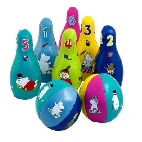 Mumintrollen mjukt bowlingspel