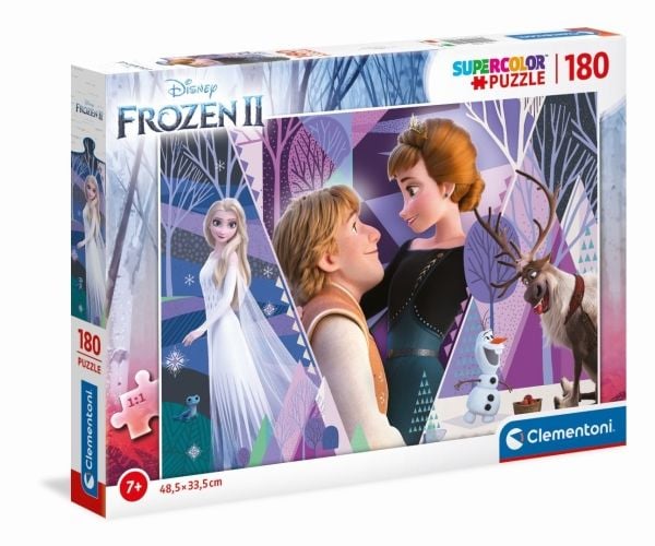 Clementoni Puslespil Frozen 2, 180 brikker (Super)