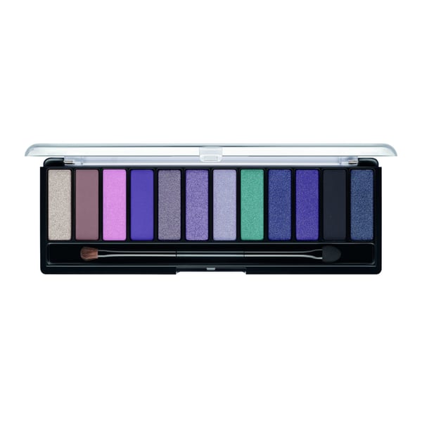 Rimmel Magnif’eyes Eyeshadow Palette, Electric Voilet Edition, B68D9D, TALC, MICA, ETHYLHEXYL PALMITATE, MAGNESIUM STEARATE, PHENOXYETHANOL, CALCIU...