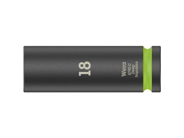 Wera 8790 C Impaktor Deep 05004835001 Unbrako hylsy 18 mm 1/2 (12,5 mm)