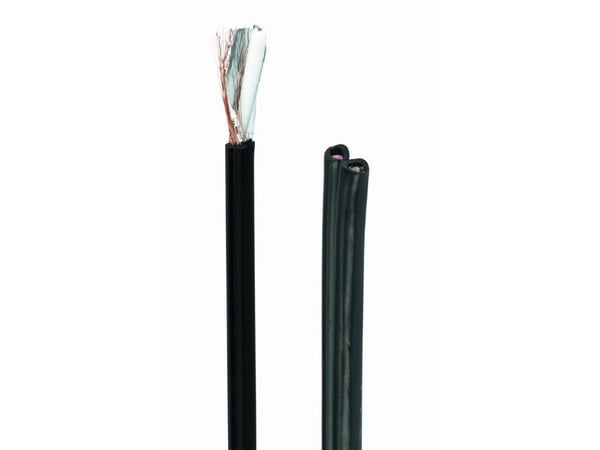 Gembird CCP-RG59D-001-300M, 300 m, RG-59, Sort