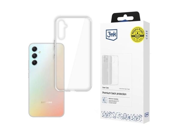3MK Clear Case, Omslag, Samsung, Galaxy A34 5G, 16,8 cm (6.6"), Transparent