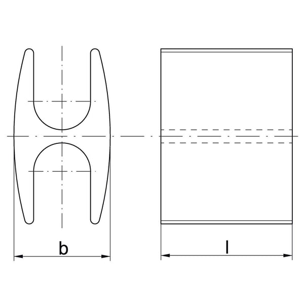 Klauke AH7070 Afgreningslampe fleksibel: -70 mm² stift: -70 mm² 1 stk