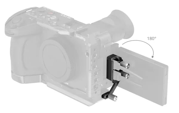 SmallRig 5592, Kaapelikiinnike, Musta, Alumiini, Ruostumaton teräs, USB-C &amp; MULTI-kaapelikiinnike x 1 Takuu kortti x 1, Häkit Sony FX2:lle, 54,...
