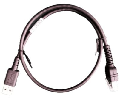 Zebra - Streckkodscannersladd - USB (hane) till RJ-50 (hane) - 61 cm - rak