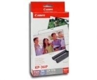 Canon KP-36IP - 100 x 148 mm skriverpatron / papirsett - for Canon SELPHY CP1000, CP1200, CP1300, CP1500, CP530, CP790, CP800, CP820, CP900, CP910