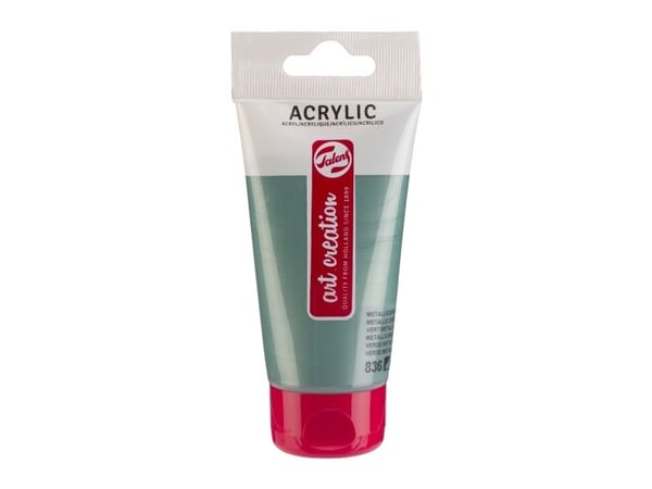 Talens Art Creation akrylfärg tub Metallic Green 836