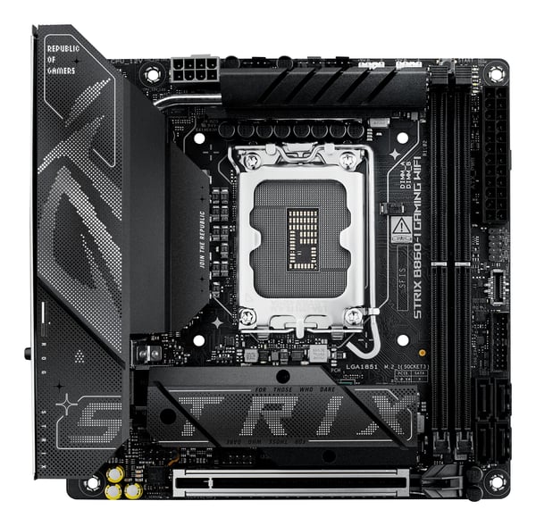 ASUS ROG STRIX B860-I GAMING WIFI emolevy B860 LGA1851 mini-ITX DDR5
