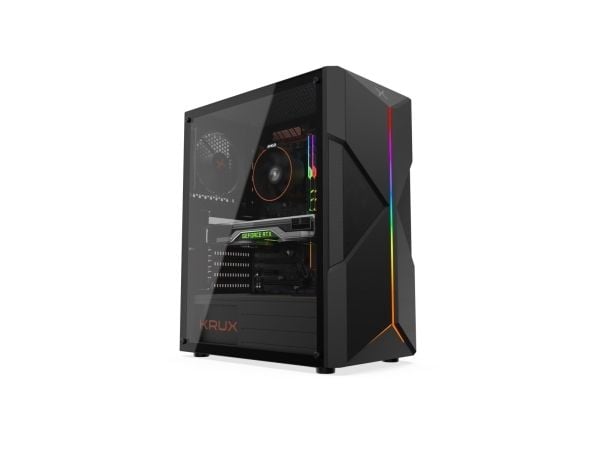 KRUX ASTRAL, PC, Sort, ATX, Micro ATX, Mini-ITX, Spilling, 15,9 cm, 29 cm