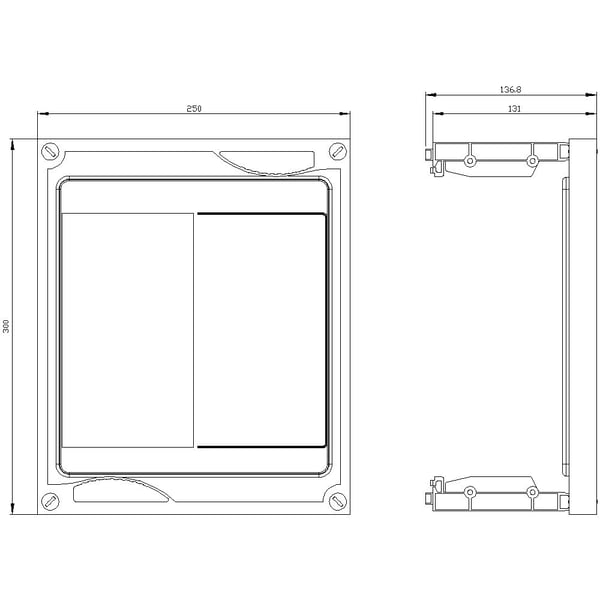 Siemens 8GK4650-2KK12, 300 mm, 260 mm, 310 mm, 30 mm, 400 g