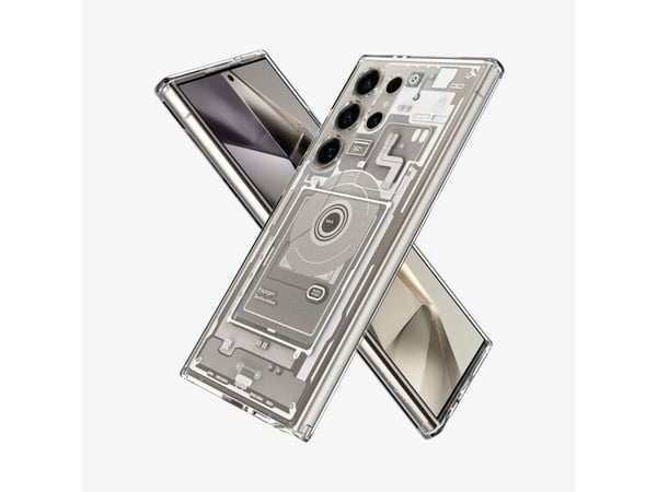 Dėklas Spigen Ultra Hybrid Sam S24 Ultra S928 Zero One Natural Titanium ACS07653