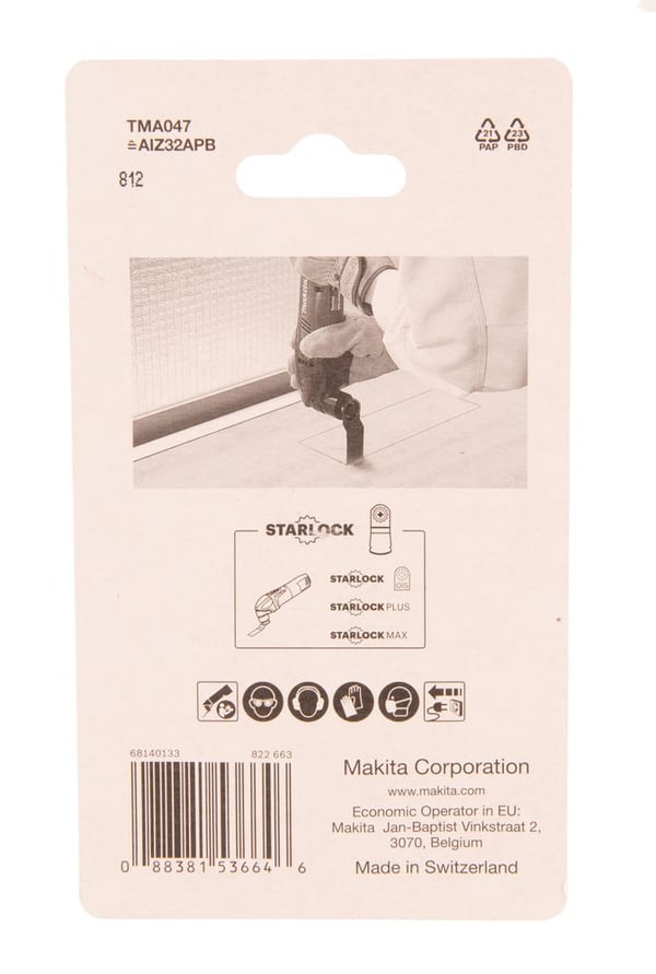 Makita B-64820, Bimetall, 4 cm, 1 stk