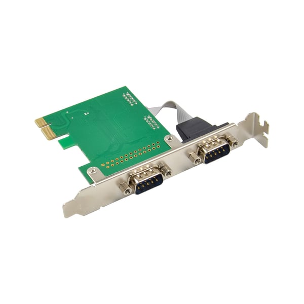 InLine 76619D, PCIe, Serial, Hankoppling, PCIe 2.0, RS-232, 9-stift, Kina