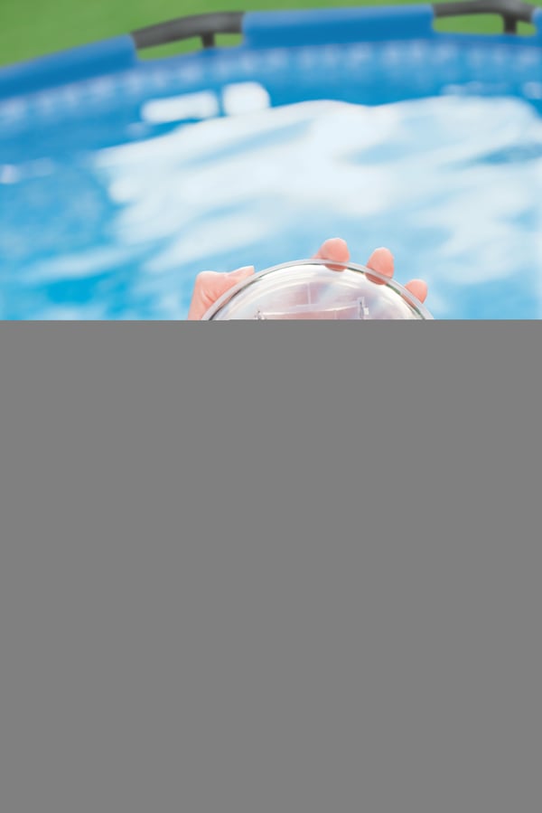 Bestway 58419, Poolljustransformator, Vit, IP68, Variabel, Batteri, AA
