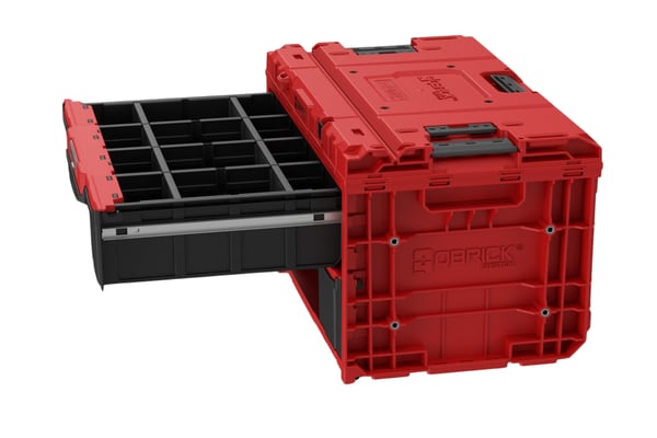 QBRICK SYSTEM ONE DRAWER 2 TOOLBOX 2.0 RED ULTRA HD - 1 pc. per carton QBRICK SYSTEM ONE DRAWER 2 TOOLBOX 2.0 RED ULTRA HD - 1 pc. per carton