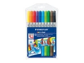 Staedtler 320 NWP10, Monivärinen, 1 mm, 3 mm, Monivärinen, 10 kpl