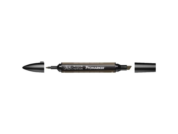 Winsor & Newton 0203251, Brun, Flerfarget, Umber, Fin/medium, Meisel-/kulespiss, Rund