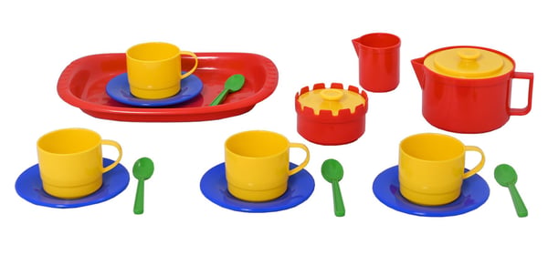 PLASTO Coffee set, 18 parts
