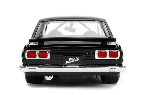Jada Toys 253203004, Kaupunkiautomalli, Esikoottu, 1:24, Nissan Skyline 2000 GT-R, Ei sukupuolirajoitusta, Musta