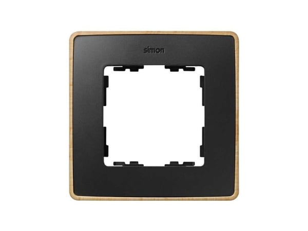 Kontakt-Simon 8201610-271, Musta, Muovi, 1 kpl, 17 mm
