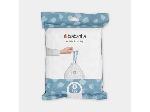 Brabantia 124846, 30 L, Valkoinen, Muovi, Kiina, 760 mm, 440 mm