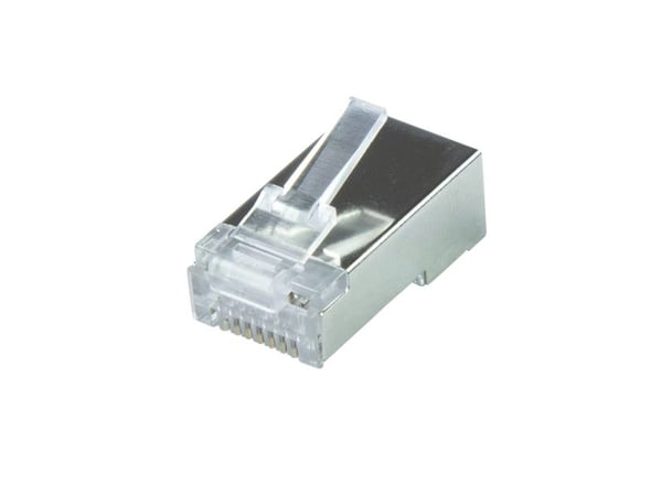 LogiLink MP0070, RJ-45, Hopea, Cat6a, S/UTP (STP), Kulta, 6,5 mm