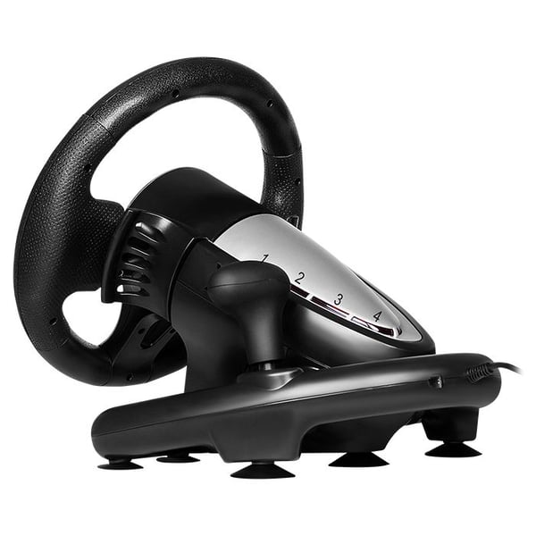 SVEN GC-W800, Ratt + pedaler, PC, PlayStation 4, Playstation 3, Xbox One, Tilbakeknapp, D-pute, Alternativer-knapp, Del-knapp, Startknapp, 180°, Ko...