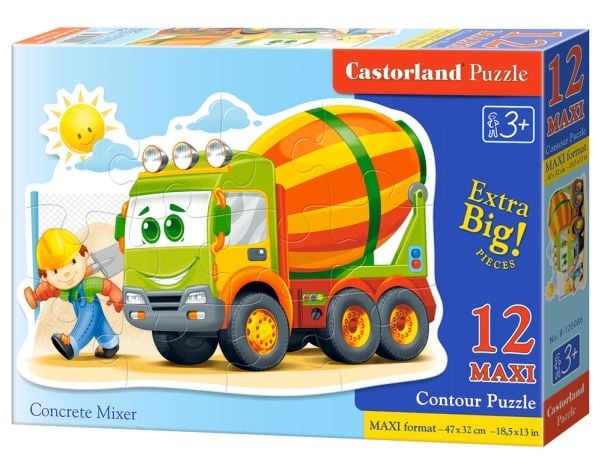 Castorland 12 MAXI Betongblander - 120086